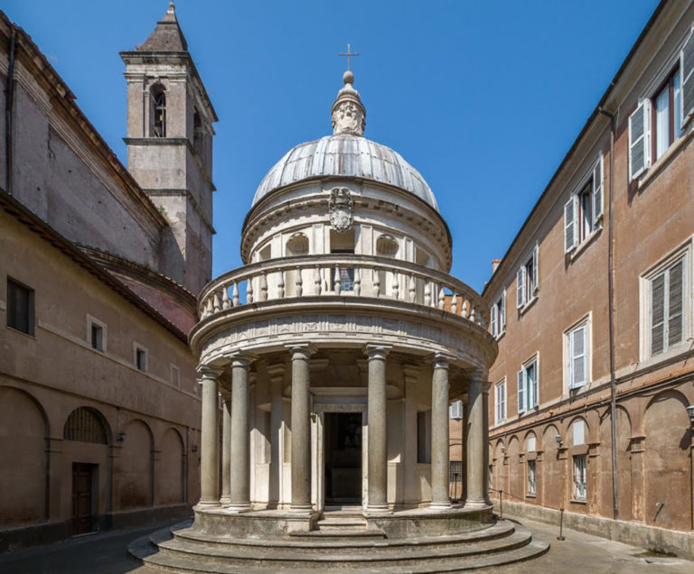 TEMPIETTO SAN PIETRO IN MONTORIO Storia dell'Arte