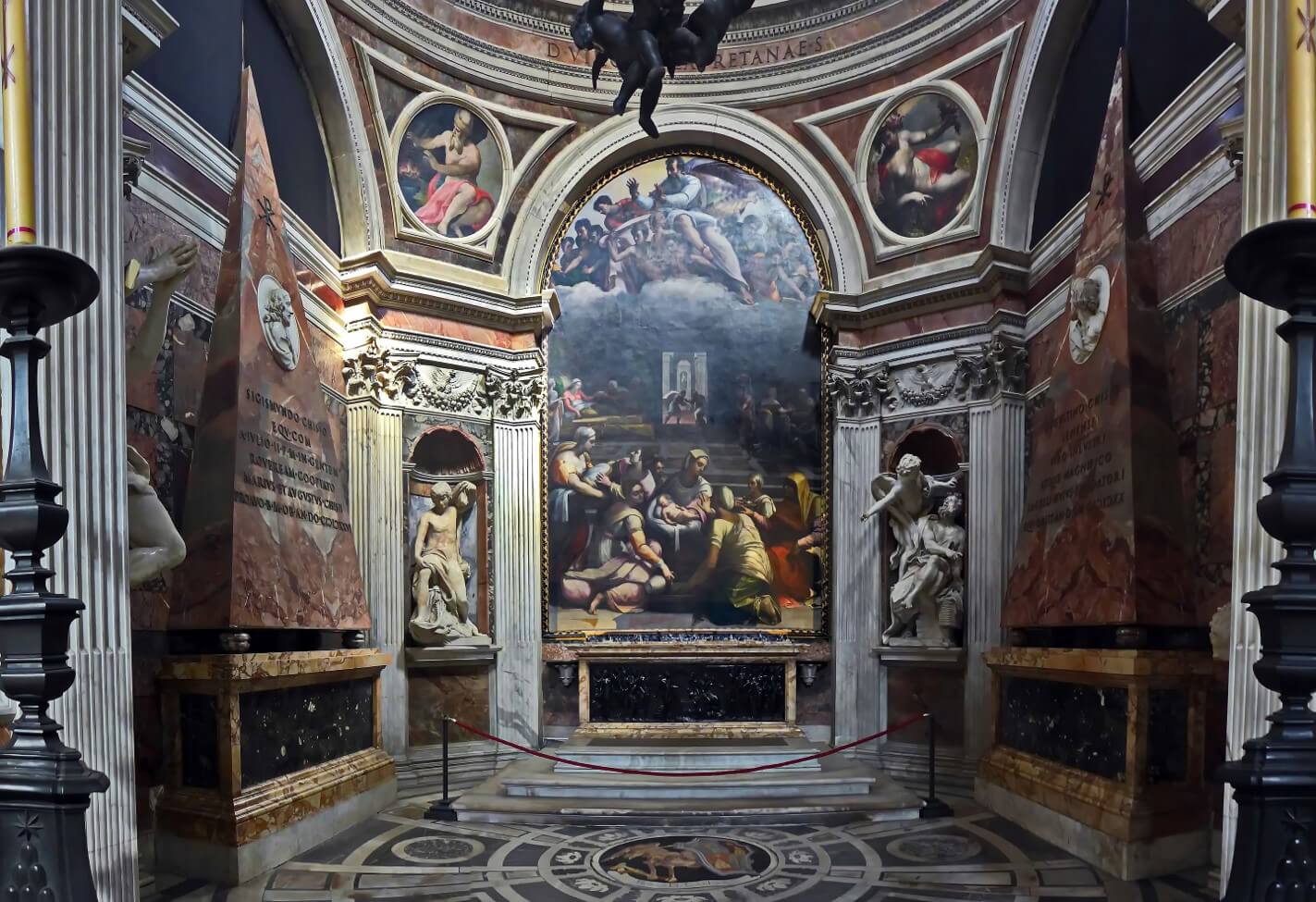 La Cappella Chigi In Santa Maria Del Popolo Storia Dell Arte